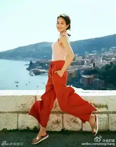 组图张钧甯复古大片曝光清新甜笑秀修长美腿