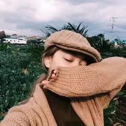 女生头像带花真人美军