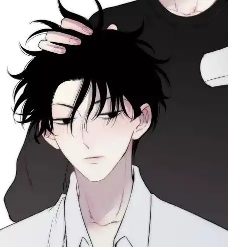 求超酷黑白基佬动漫头像