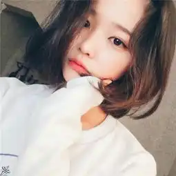 非主流带字头像女短发瘦