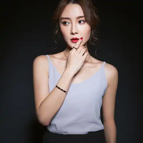 2019新款免费刻字韩版手镯女学生情侣手链简约手环男首饰品闺蜜情