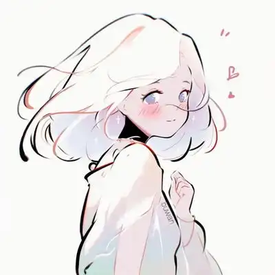 2023最新简单线条浪漫女生动漫头卡通动漫头像我要个性网