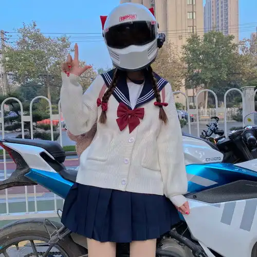 头像不露脸女头像机车女孩系列