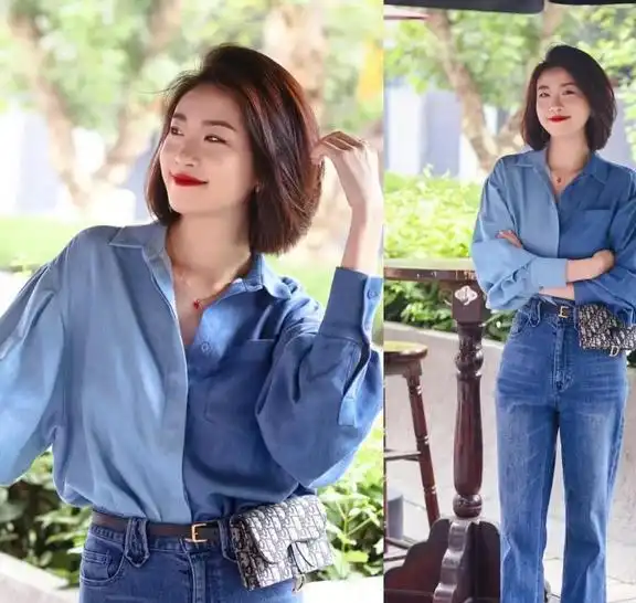 春季值得借鉴的几套轻熟风穿搭,好看不夸张,优雅又有女人味