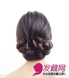 秋季流行盘发集锦3款diy发型优雅迷人4