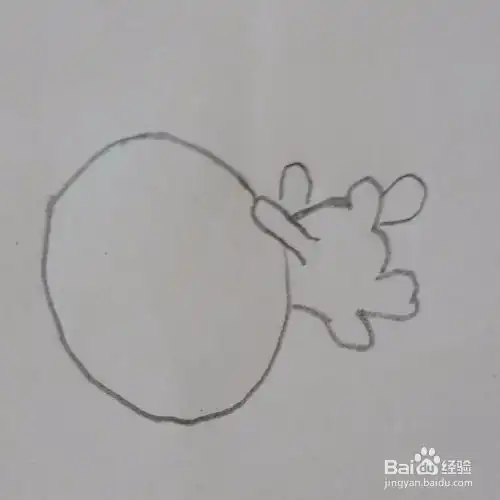 儿童简笔画爱幻想的小女孩步骤图