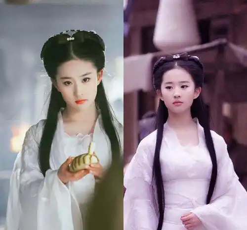 刘亦菲继小龙女和王语嫣造型后,倩女幽魂造型再次惊艳全场