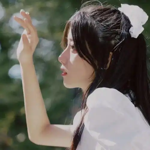 女性信佛的微信头像女青