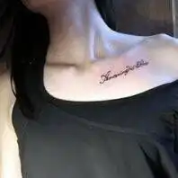 纹身个性qq头像喜欢纹身的女孩