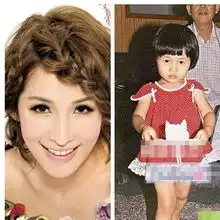 杨幂刘亦菲被传整容女星童年照证明整容真相