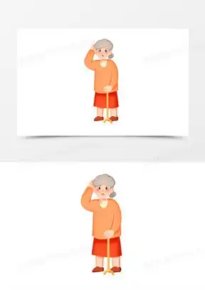 卡通人物老奶奶图片可爱头像