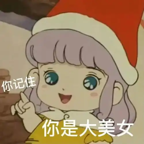 今日份美女专用表情包