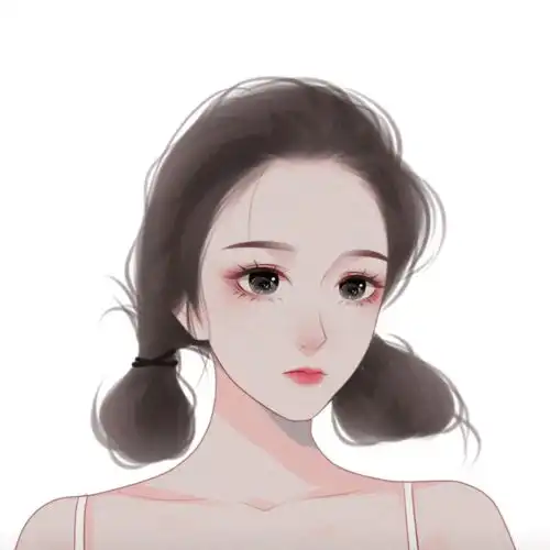 森女头像文艺范手绘甘露