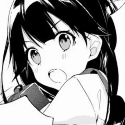 可爱黑白动漫女头鲸落是鲸鱼能卡通动漫头像我要个性网