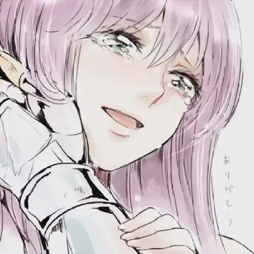女生动漫头像那女孩对我说
