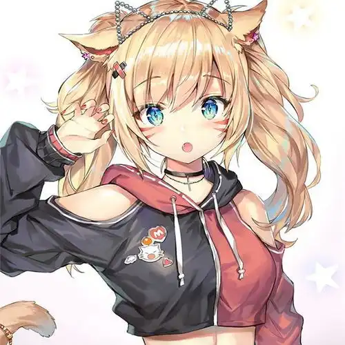 美女做头像的图片二次元