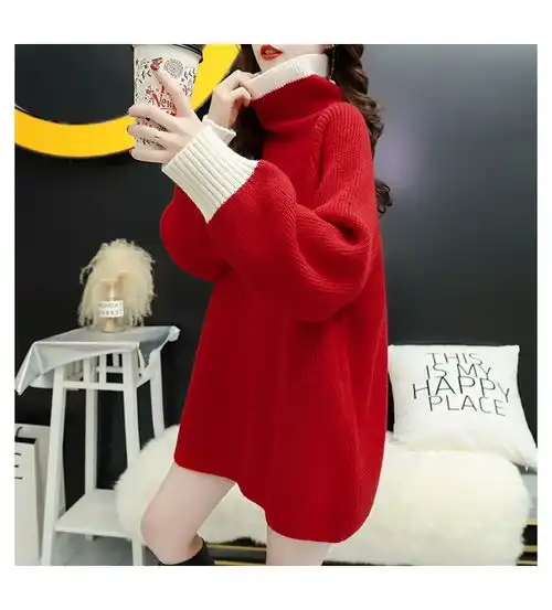 地摊1元2元毛衣货源长袖杂款女装厚款打底衫学生女针织衫-黄页88网