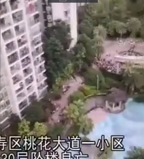 重庆一母女从30层顶楼坠亡女孩仅9岁母亲30岁,原因正在调查