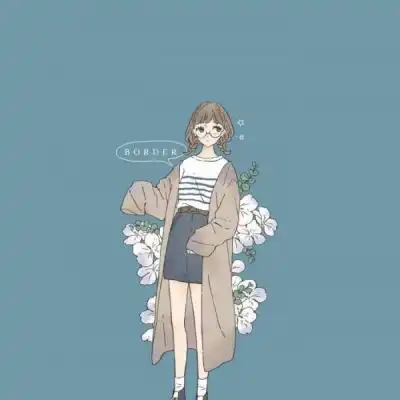 女头像图片小清新闺蜜头