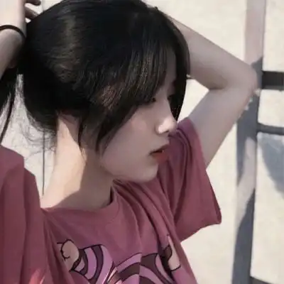 校园女生同桌头像一左一右