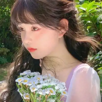 女孩子真人又唯美的高清热门头头像愿你懂得放下活得自由自在