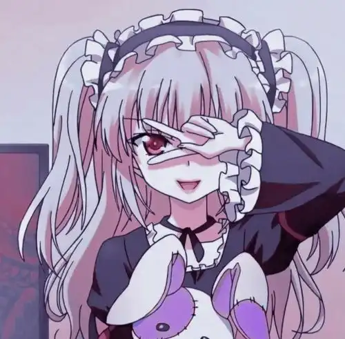 可爱漫画头像女生专用伤