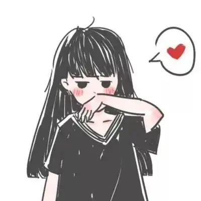 丧气女图头像一个女人