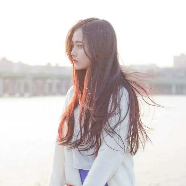 女生头像侧脸霸气撩发