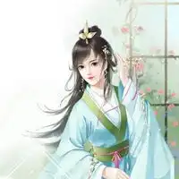 古风蓝衣女子唯美图片真人