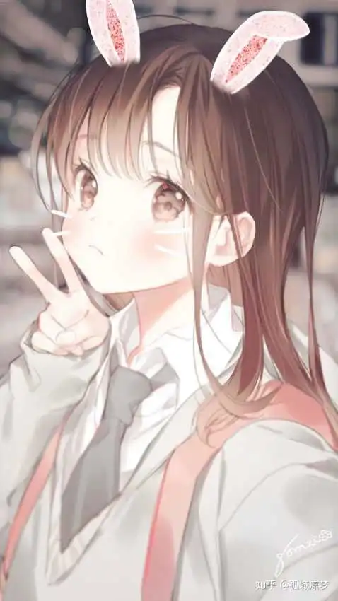 二次元女生抑郁头像手机