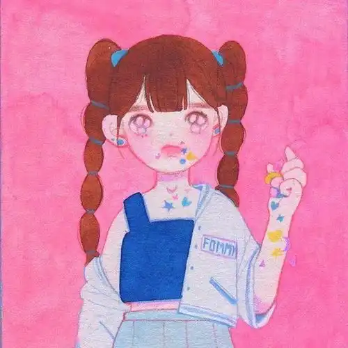 瞬间被治愈送你70个少女心头像,把温柔和好运都装进冬日的新年