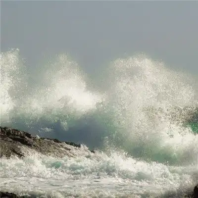 大海自然风景头像,唯美高清汹涌的海浪图片
