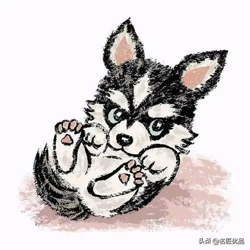 这么可爱的插画,送你拿去做头像吧