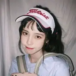 玩黑女生头像清新