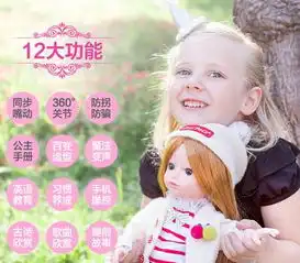 嘴动版软脸智能洋娃娃唱歌会说话关节娃娃仿真女孩公主儿童玩具