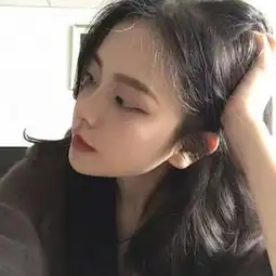 长发头像女生有气质的图片精选我无视了年华只为永记你的笑容