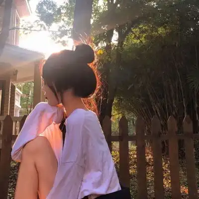 油画棒头像女生仙气温柔