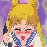 绿色头像女生卡通美少女