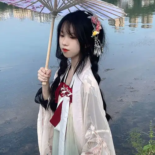 美女头像真人古风