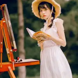 原宿风写真真人女生头像气质好看的写真女图