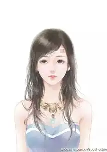 手绘插画美人人物小说古风古韵壁纸堆糖,美好生活研究所