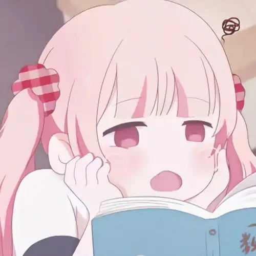 用了就会脱单的绝绝子粉色甜妹头像