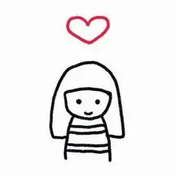 浅沫简笔画情头