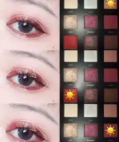 美到你窒息红酒眼影盘是哭泣少女的微醺泪光眼妆