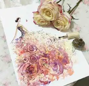 快手流行头像女生可爱手