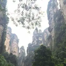女生闺蜜头像日漫张家界