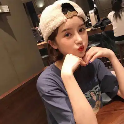 2019高冷气质女神头像戴帽子清新高贵御姐头像