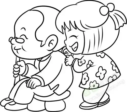 小女孩简笔画图片教程一