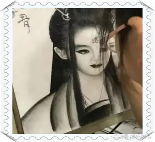 13岁女生画画,这小骨是真的逼真的很啊,你喜欢就是这幅画吗