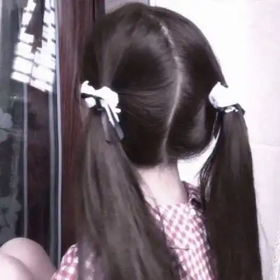 校园女生同桌头像一左一右